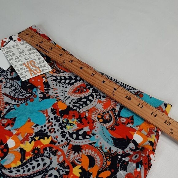 Lularoe Colorful Pencil Skirt sz XS - Picture 7 of 7